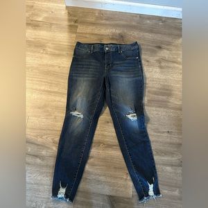 High rise Maurice’s skinny jeans